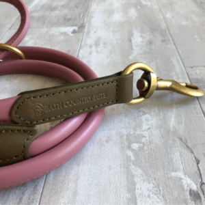 Clover & Grouse Rolled Leather Lead